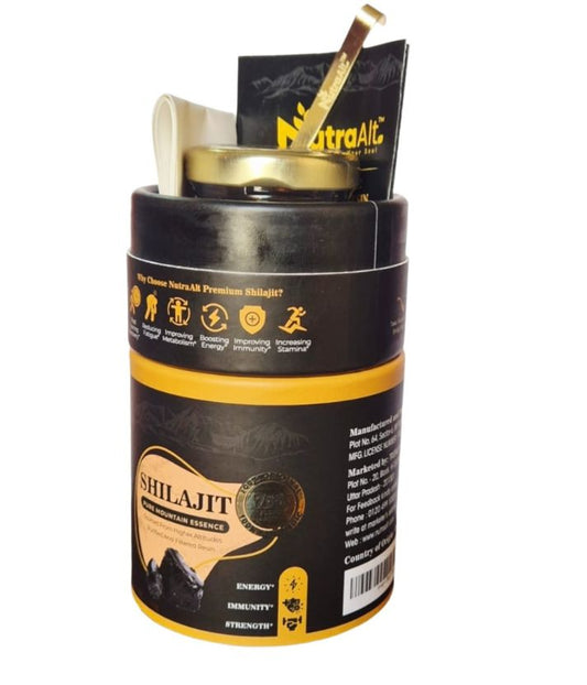 NutraAlt Pure Shilajit Resin | High-Altitude, Lab-Tested