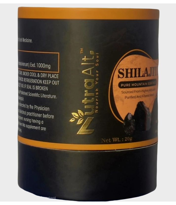 NutraAlt Pure Shilajit Resin | High-Altitude, Lab-Tested