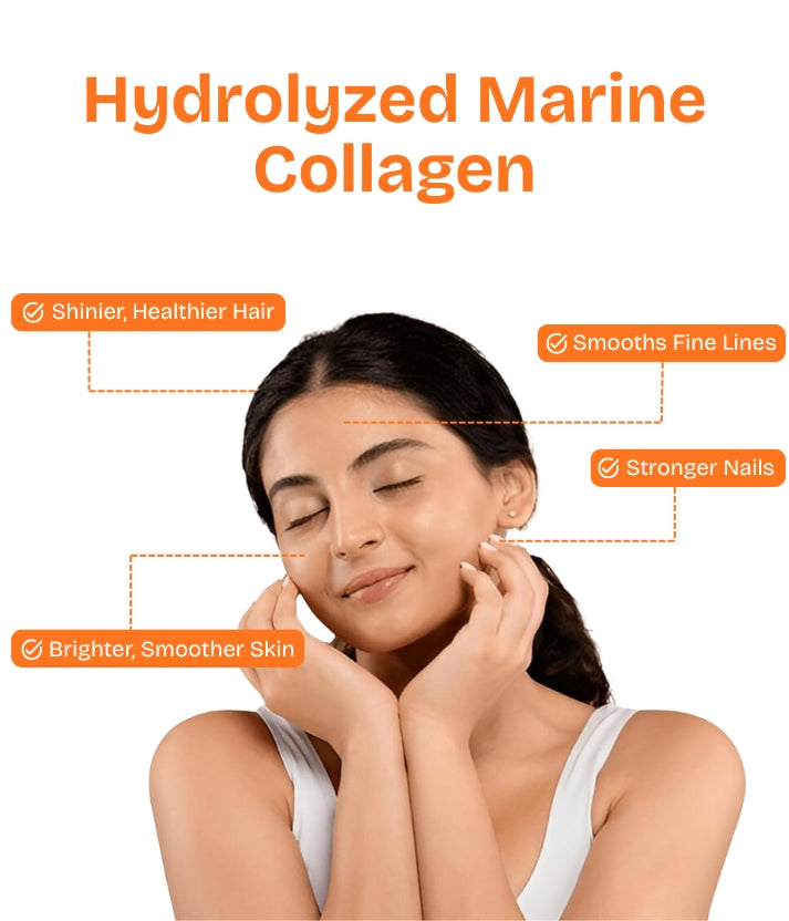 NutraAlt Skin Glow Collagen Booster – Orange Flavour