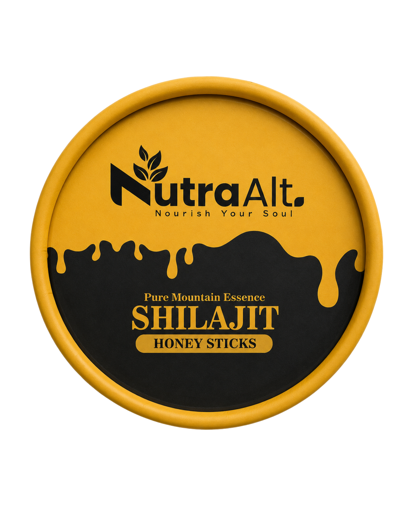 NutraAlt Shilajit Honey Sticks | Pure Shilajit with Organic Honey
